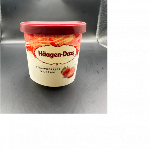 Haagen Dazs Strawberry & Cream(95ml)