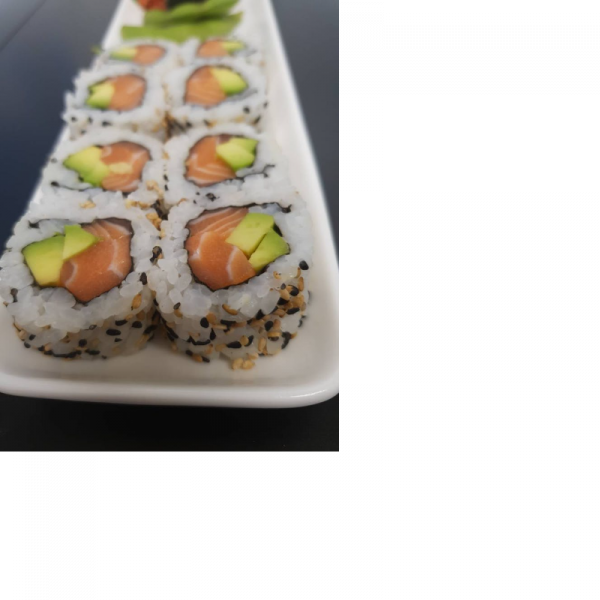 Salmon Avocado Uramaki